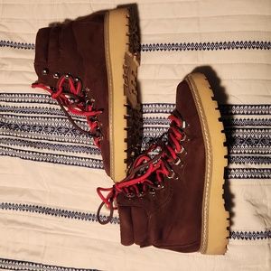 Madden Girl Tipperr hiking/combat boots